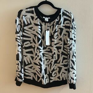 NWT - Glamorous UK Letter Long Sleeve